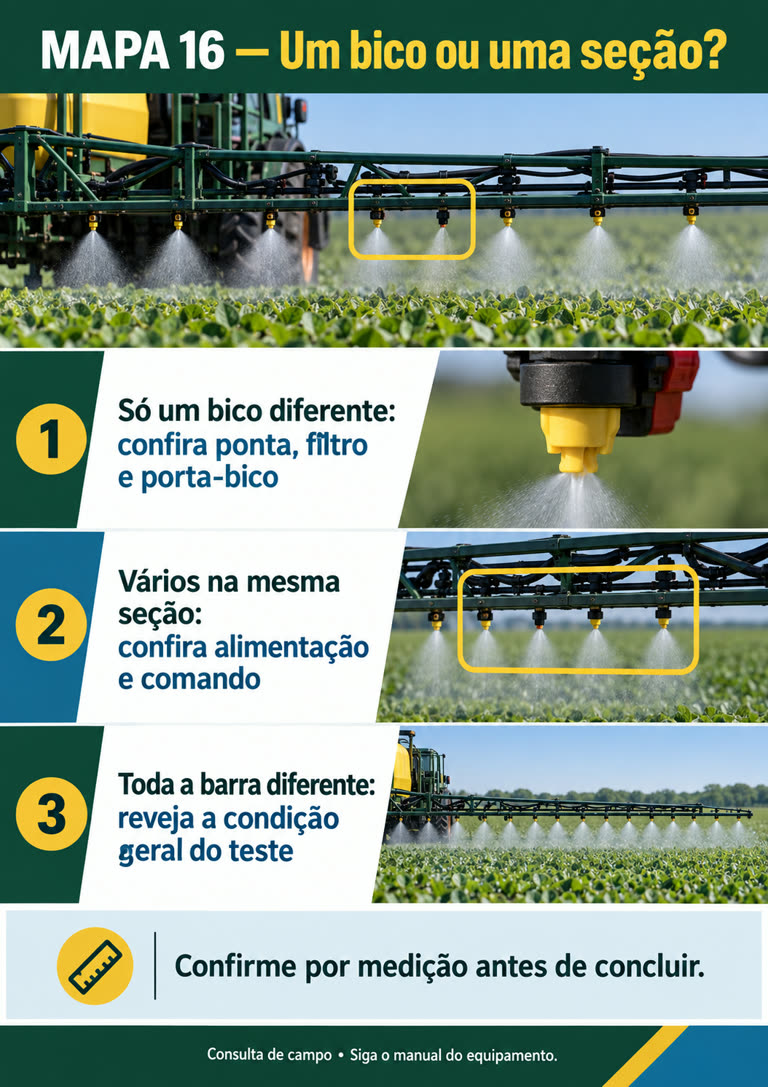 Mapa visual de calibração — exemplo 5